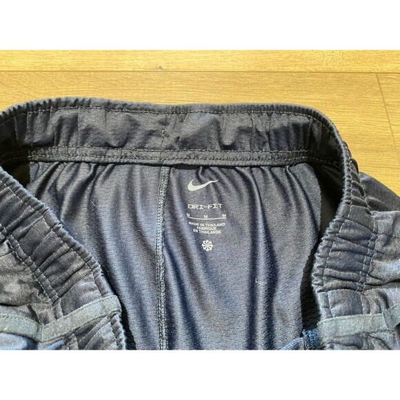 Nike Dri-Fit Epic Mens M Knit Training Pants with Pockets Blue Drawstring Jogger - Picture 3 of 10